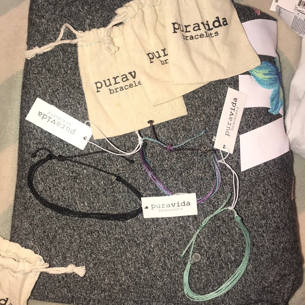 THREE PURA VIDA BRACELETS BRAND NEW